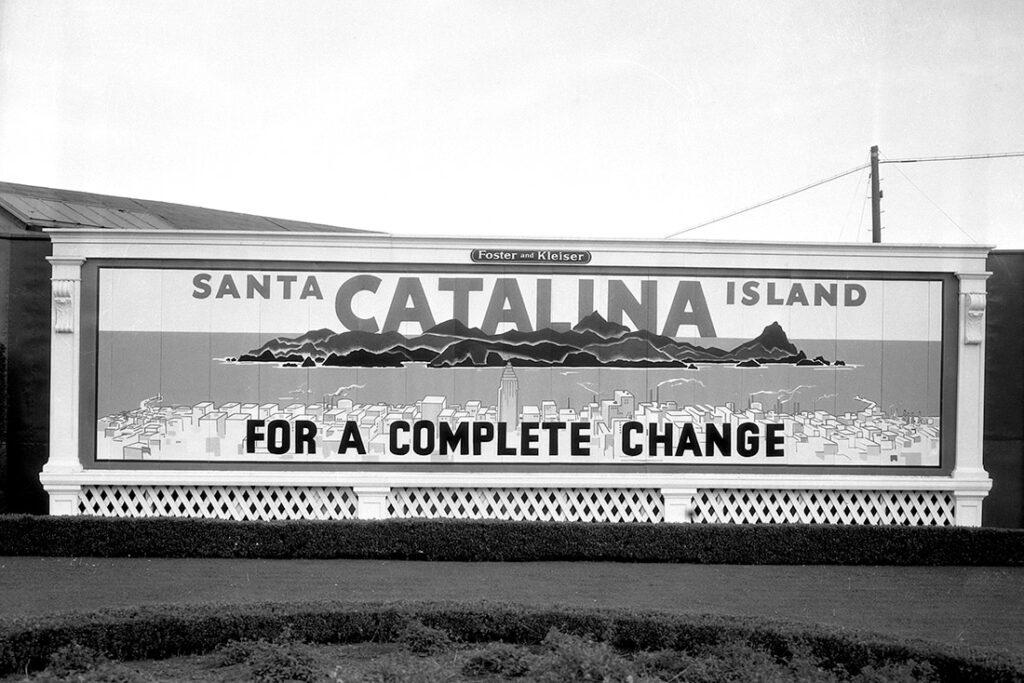 Vintage Catalina Billboard 1936