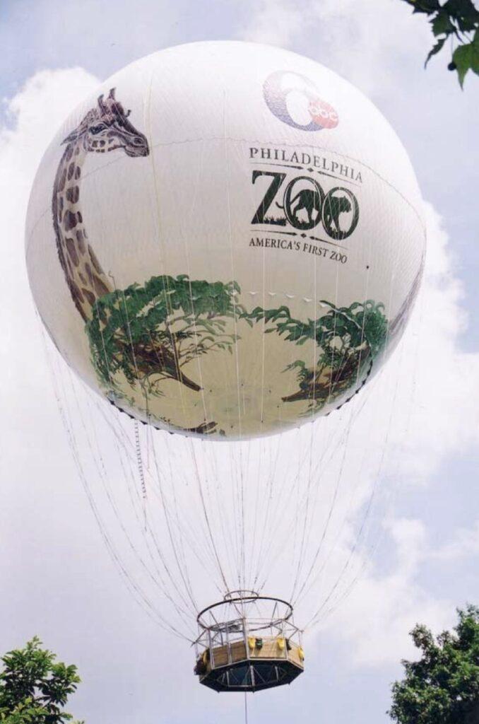 Hot Air Balloons Over Boston